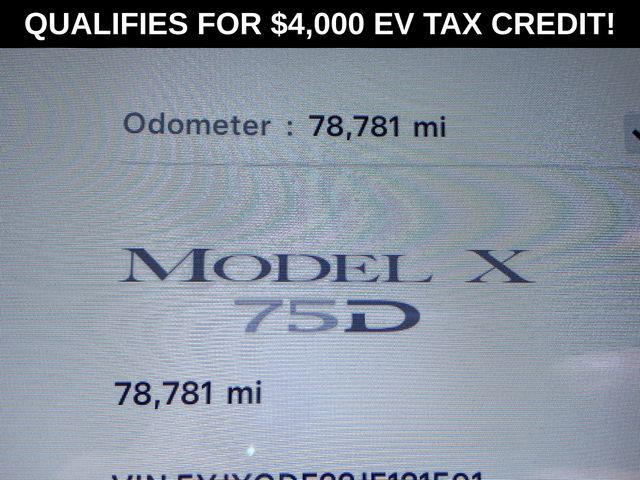 used 2018 Tesla Model X car, priced at $24,500