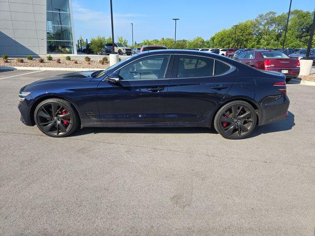 used 2023 Genesis G70 car, priced at $34,933