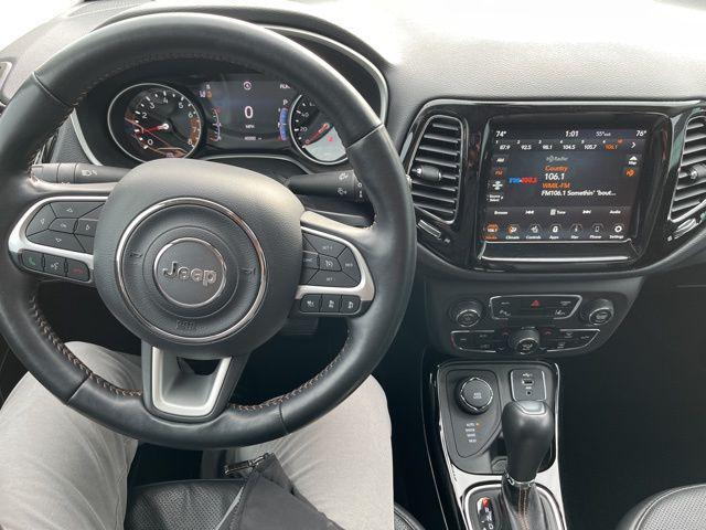 used 2021 Jeep Compass car, priced at $19,855