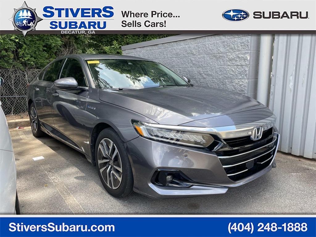 used 2021 Honda Accord Hybrid car, priced at $26,562