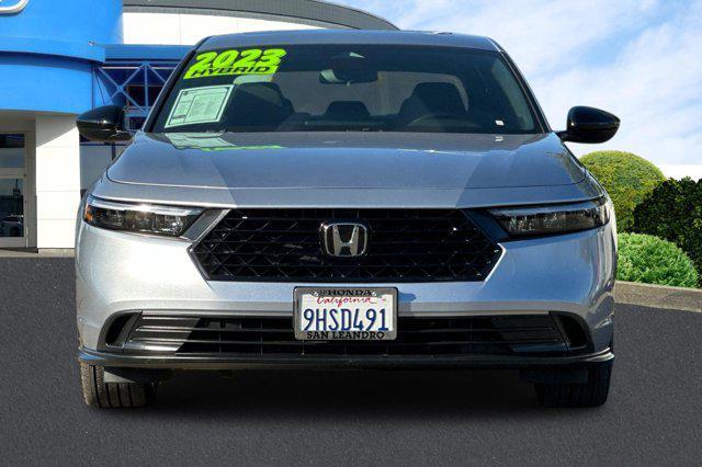 used 2023 Honda Accord Hybrid car, priced at $29,990