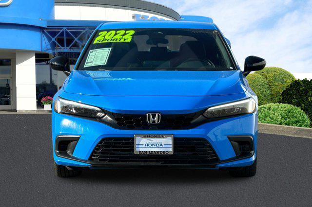 used 2022 Honda Civic car, priced at $25,390