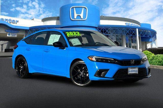 used 2022 Honda Civic car, priced at $25,390