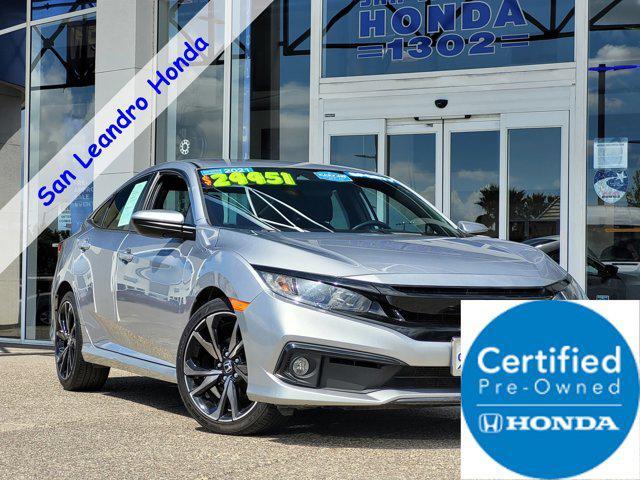 used 2021 Honda Civic car, priced at $23,962