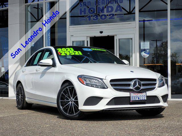 used 2021 Mercedes-Benz C-Class car, priced at $28,322