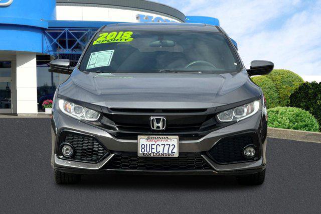used 2018 Honda Civic car, priced at $21,388