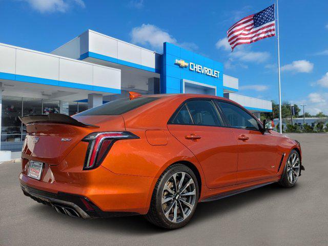 used 2022 Cadillac CT4-V car, priced at $52,991