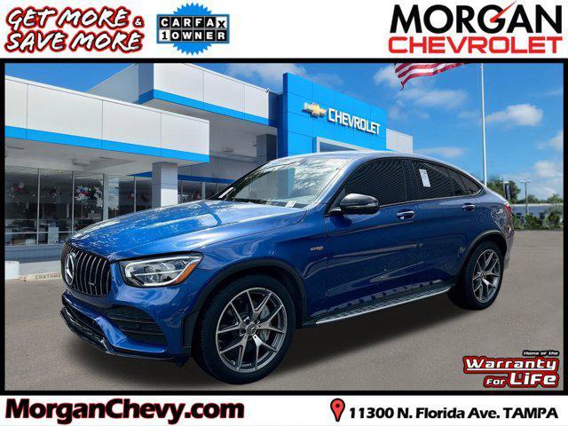 used 2023 Mercedes-Benz AMG GLC 43 car, priced at $49,891