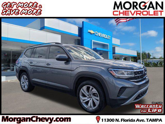 used 2022 Volkswagen Atlas car, priced at $18,592