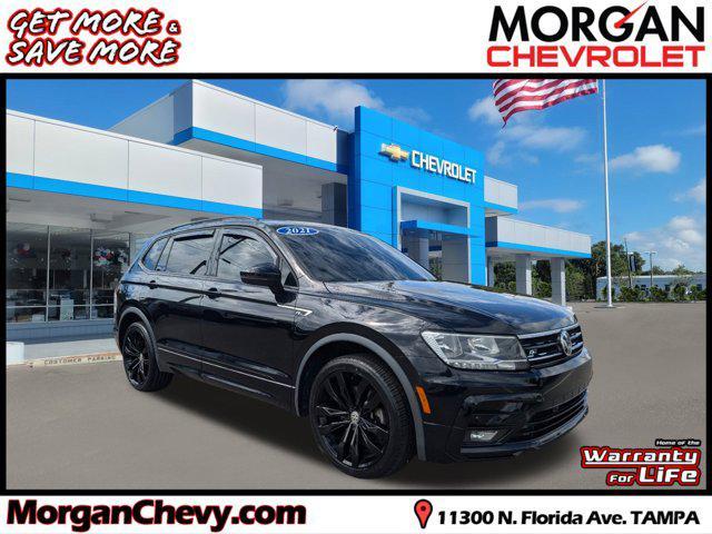 used 2021 Volkswagen Tiguan car, priced at $20,890