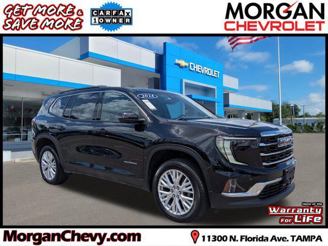 used 2024 GMC Acadia car, priced at $35,625