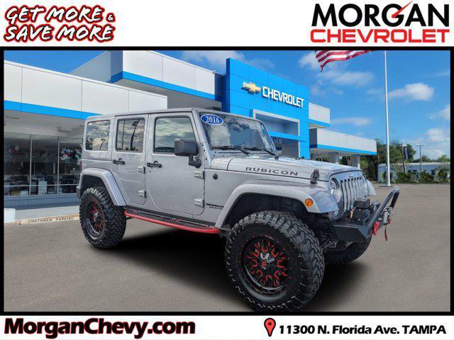 used 2016 Jeep Wrangler Unlimited car, priced at $25,991