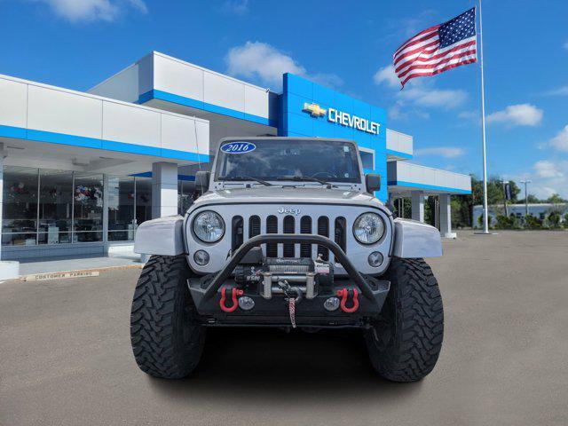 used 2016 Jeep Wrangler Unlimited car, priced at $25,991