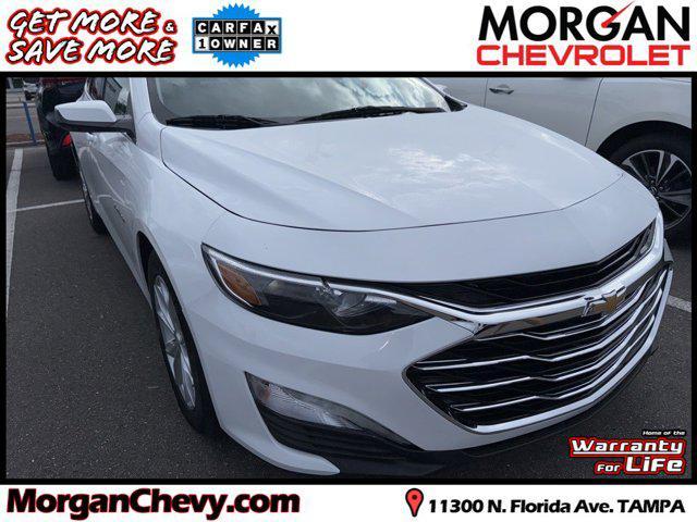 used 2022 Chevrolet Malibu car, priced at $18,991