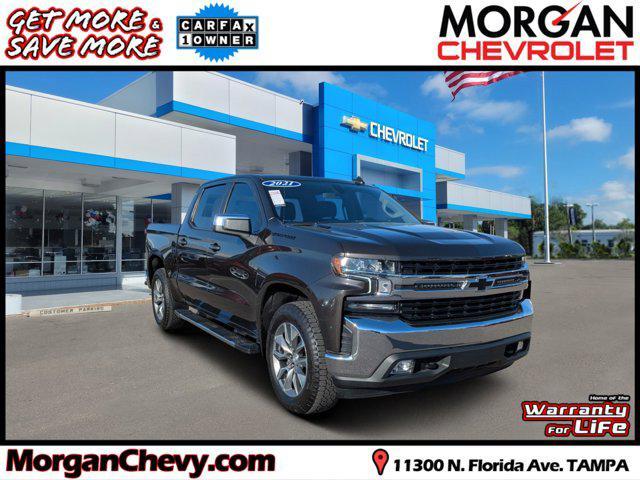 used 2021 Chevrolet Silverado 1500 car, priced at $30,991