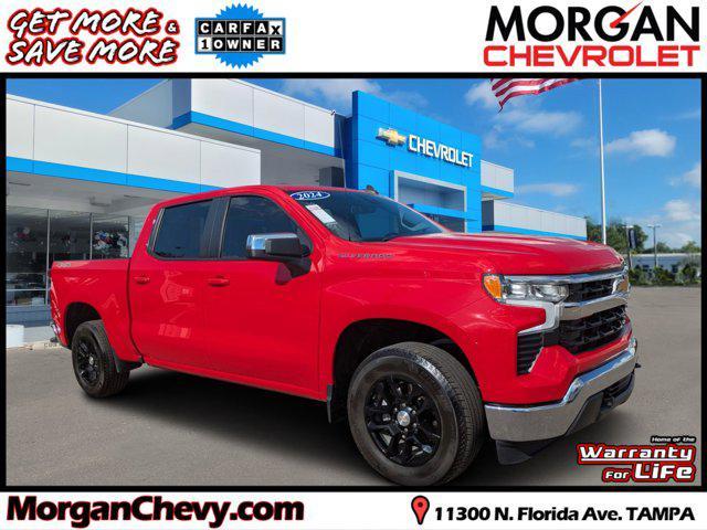 used 2024 Chevrolet Silverado 1500 car, priced at $40,991