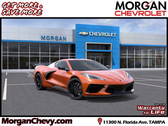 new 2025 Chevrolet Corvette car, priced at $100,340