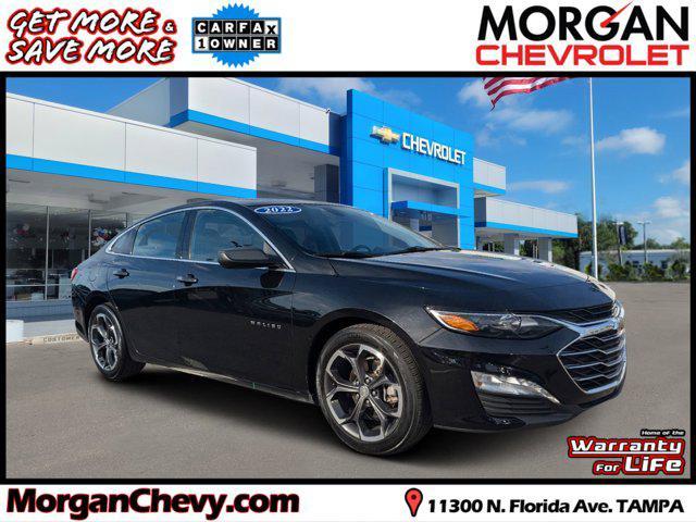 used 2022 Chevrolet Malibu car, priced at $17,491