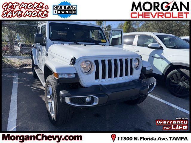 used 2021 Jeep Wrangler Unlimited car, priced at $32,991