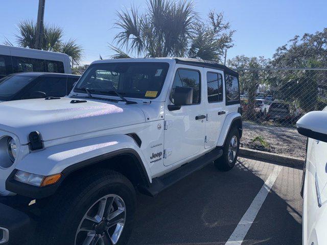 used 2021 Jeep Wrangler Unlimited car, priced at $32,991