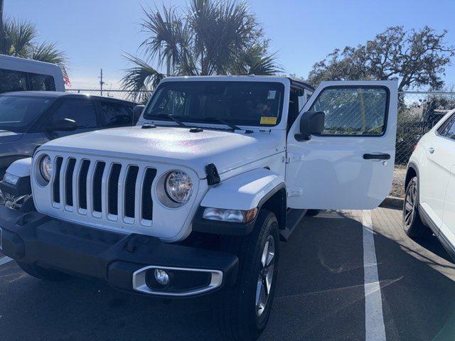 used 2021 Jeep Wrangler Unlimited car, priced at $32,991