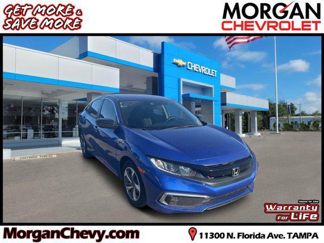 used 2021 Honda Civic car, priced at $16,450