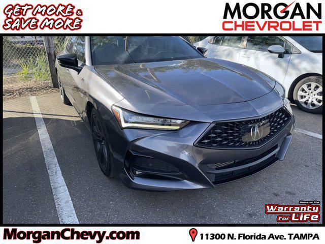 used 2021 Acura TLX car, priced at $26,991