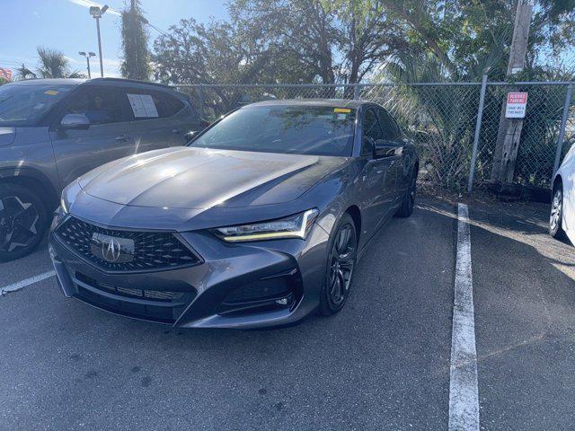 used 2021 Acura TLX car, priced at $26,991