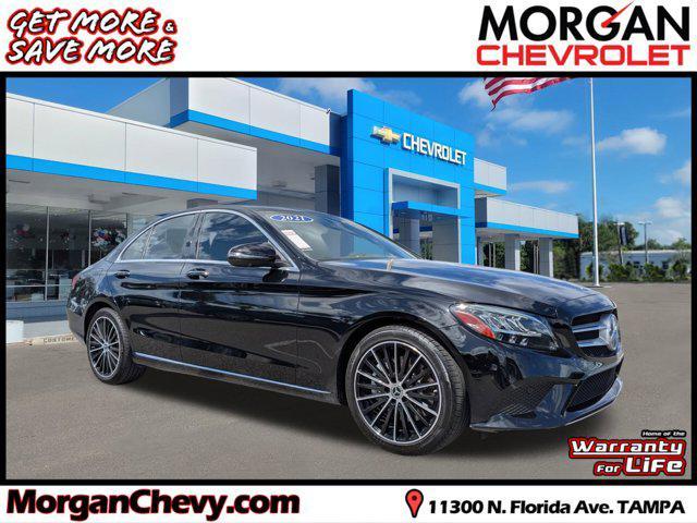 used 2021 Mercedes-Benz C-Class car, priced at $24,391