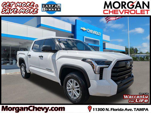 used 2023 Toyota Tundra car, priced at $41,021