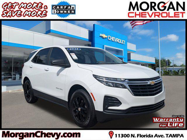 used 2024 Chevrolet Equinox car, priced at $23,892