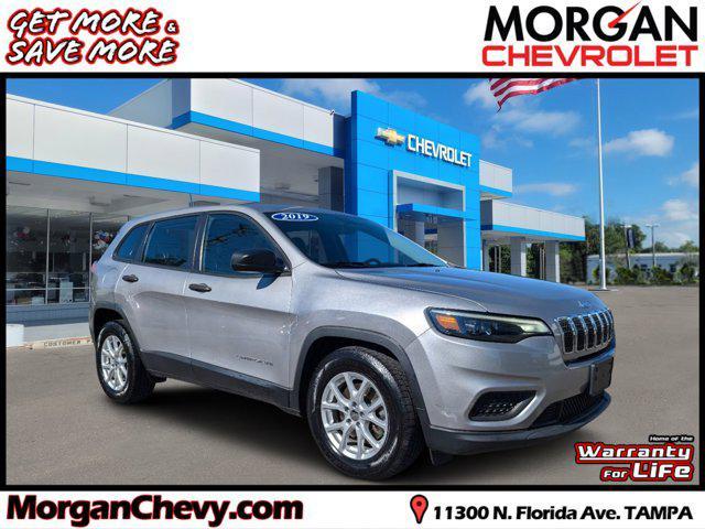 used 2019 Jeep Cherokee car, priced at $16,350