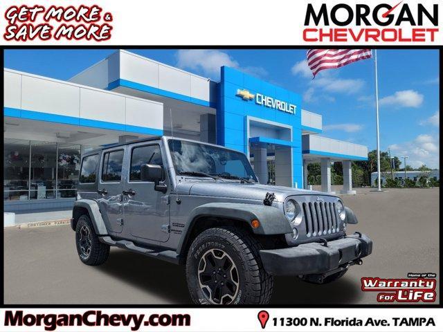 used 2016 Jeep Wrangler Unlimited car, priced at $19,890