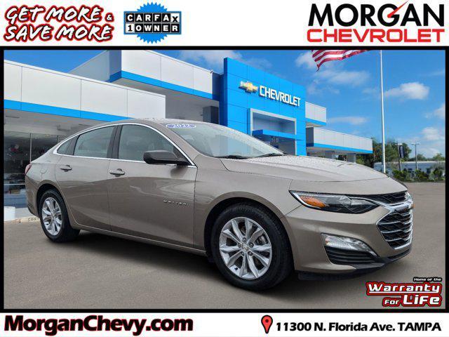 used 2022 Chevrolet Malibu car, priced at $16,691