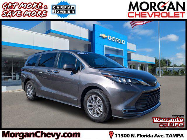 used 2021 Toyota Sienna car, priced at $35,691