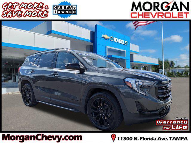 used 2021 GMC Terrain car, priced at $21,062