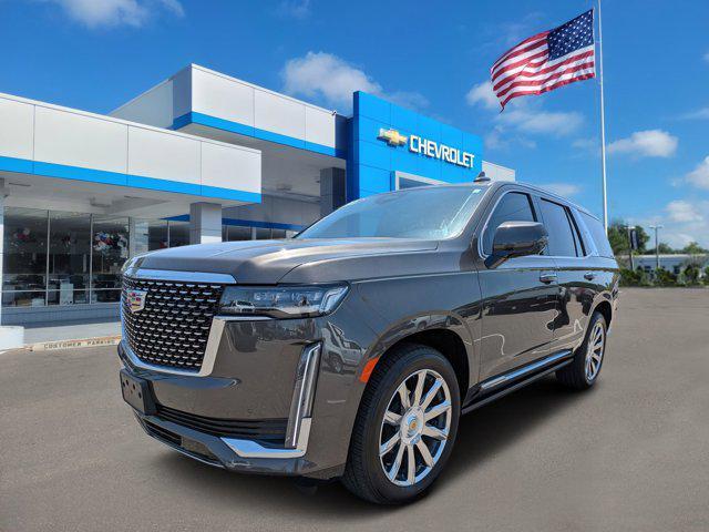 used 2021 Cadillac Escalade car, priced at $70,552