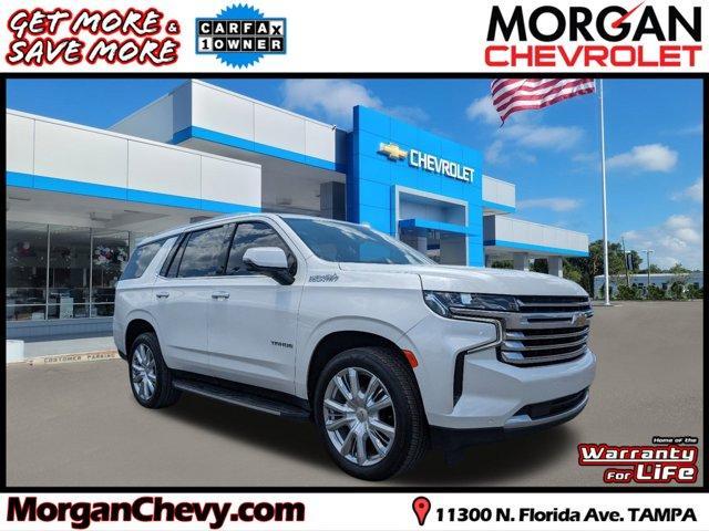 used 2021 Chevrolet Tahoe car, priced at $54,250