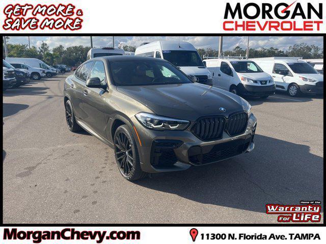 used 2022 BMW X6 car, priced at $59,890