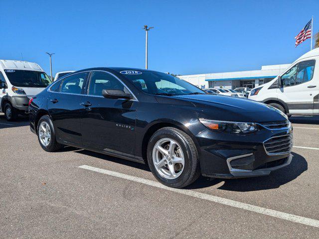 used 2018 Chevrolet Malibu car, priced at $15,791