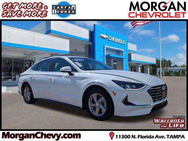 used 2022 Hyundai Sonata car, priced at $15,753