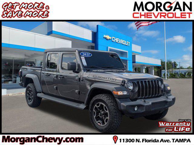 used 2021 Jeep Gladiator car, priced at $24,756