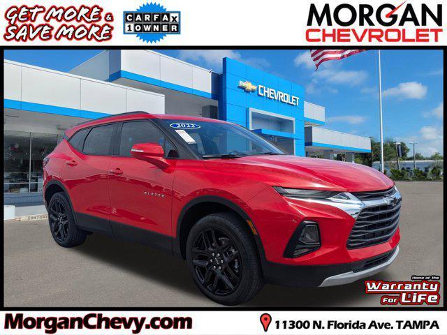 used 2022 Chevrolet Blazer car, priced at $22,982