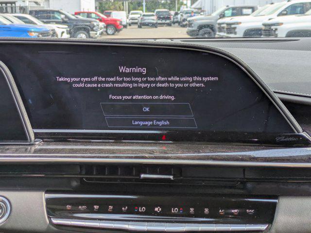 used 2023 Cadillac Escalade car, priced at $66,292
