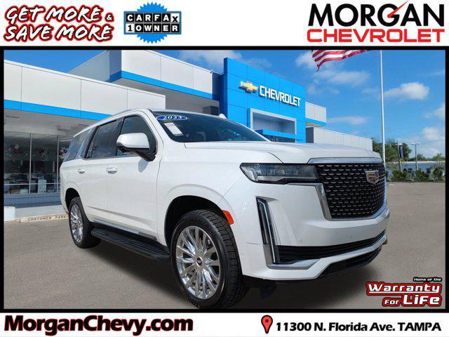 used 2023 Cadillac Escalade car, priced at $66,292