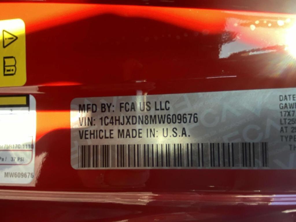 used 2021 Jeep Wrangler Unlimited car, priced at $29,099