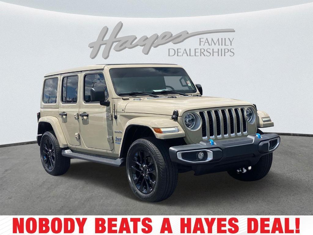 used 2022 Jeep Wrangler Unlimited 4xe car, priced at $32,704