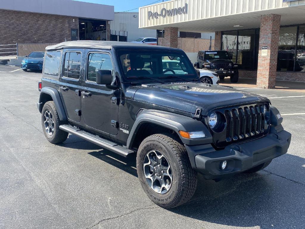 used 2021 Jeep Wrangler Unlimited car, priced at $27,236