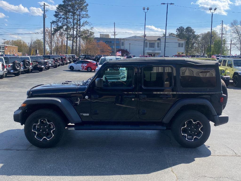 used 2021 Jeep Wrangler Unlimited car, priced at $27,236