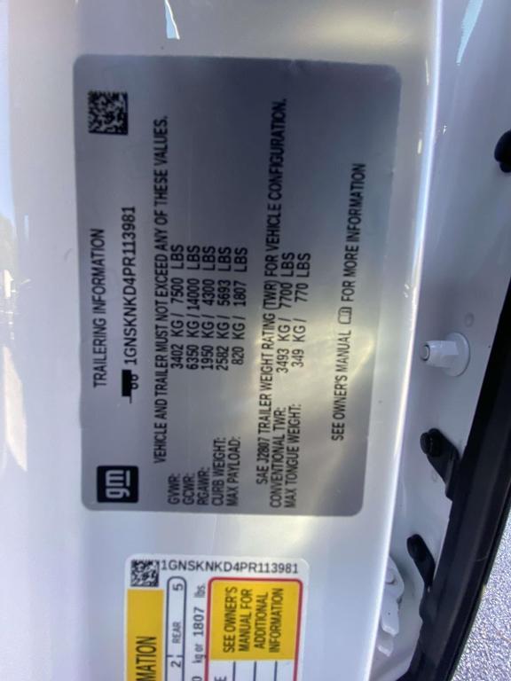 used 2023 Chevrolet Tahoe car, priced at $45,888